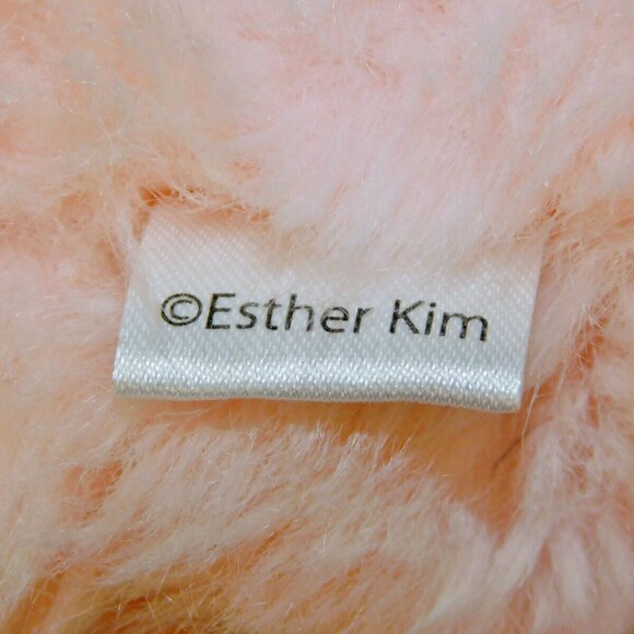 2010s Esther Kim 15" Pink Esther Bunny Plush Doll estherlovesyou - Picture 9 of 10